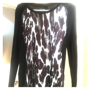 Apt 9 leopard print shirt